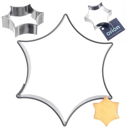 Küpsiselõikur piparkoogivorm terasest täht... | FreshDesign.ee