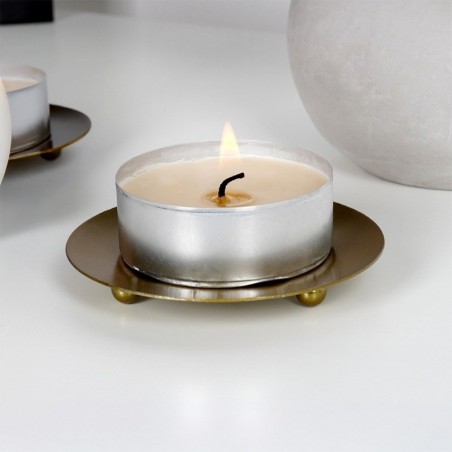 Küünlaalus, metall, kuld, 8,5 cm | FreshDesign.ee