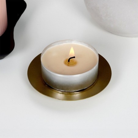 Küünlaalus, metall, kuld, 8,5 cm | FreshDesign.ee