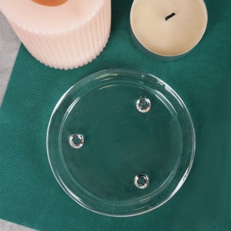 Klaasist küünlaalus 10 cm | FreshDesign.ee