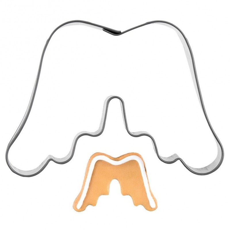 Küpsiselõikur piparkoogivorm tiivad 7 cm | FreshDesign.ee