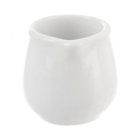 Valge portselanist piimakann MONA 4x4 cm, 20 ml | FreshDesign.ee