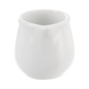 Valge portselanist piimakann MONA 4x4 cm, 20 ml | FreshDesign.ee