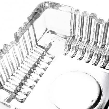 Kandiline klaasist tuhatoos 10,5x10,5x3,5 cm | FreshDesign.ee