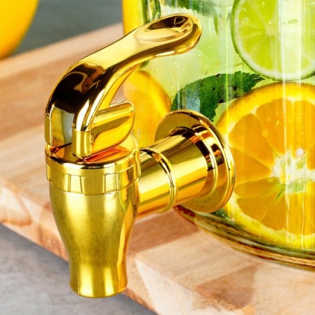 Kraaniga jooginõu kraan, kuldne