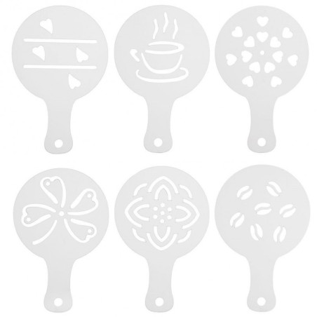 Kohvi- ja magustoidu šabloonid 6 tk. | FreshDesign.ee