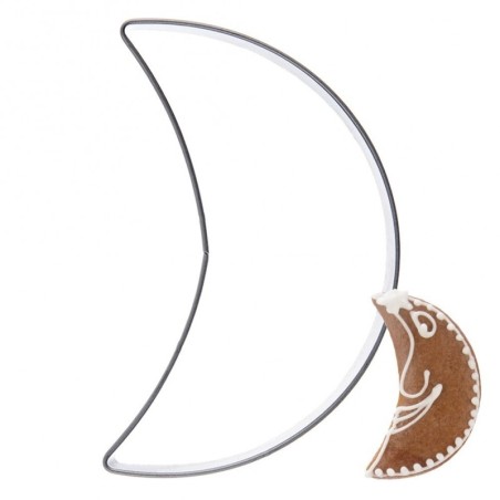 Küpsiselõikur piparkoogivorm kuu 6 cm | FreshDesign.ee