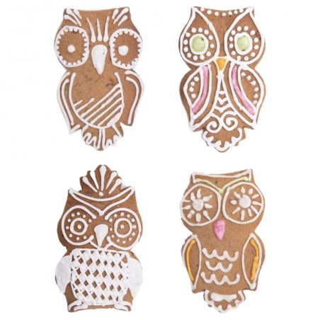 Küpsiselõikur piparkoogivorm öökull 7 cm | FreshDesign.ee