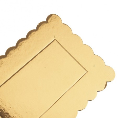 Koogi alus kuldne ristkülikukujuline 33x12 cm | FreshDesign.ee