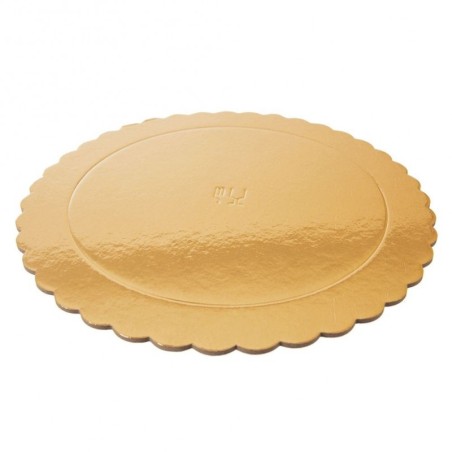 Koogi alus kuldne ümmargune 26 cm | FreshDesign.ee