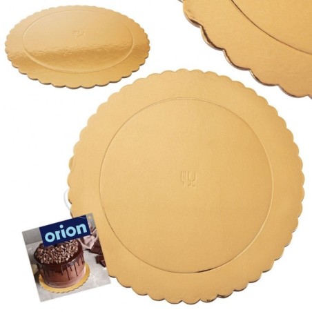 Koogi alus kuldne ümmargune 26 cm | FreshDesign.ee