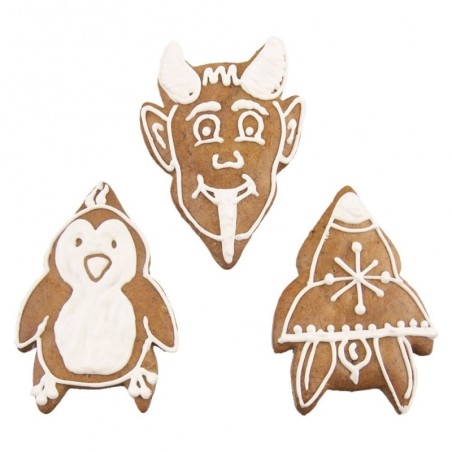 Küpsise lõikur piparkoogivorm kurat 8,3 cm | FreshDesign.ee