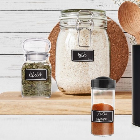 Kleebised must isekleepuv MUST 23 tk.