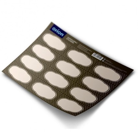 Isekleepuvad etiketid purkidele 12 tk. | FreshDesign.ee