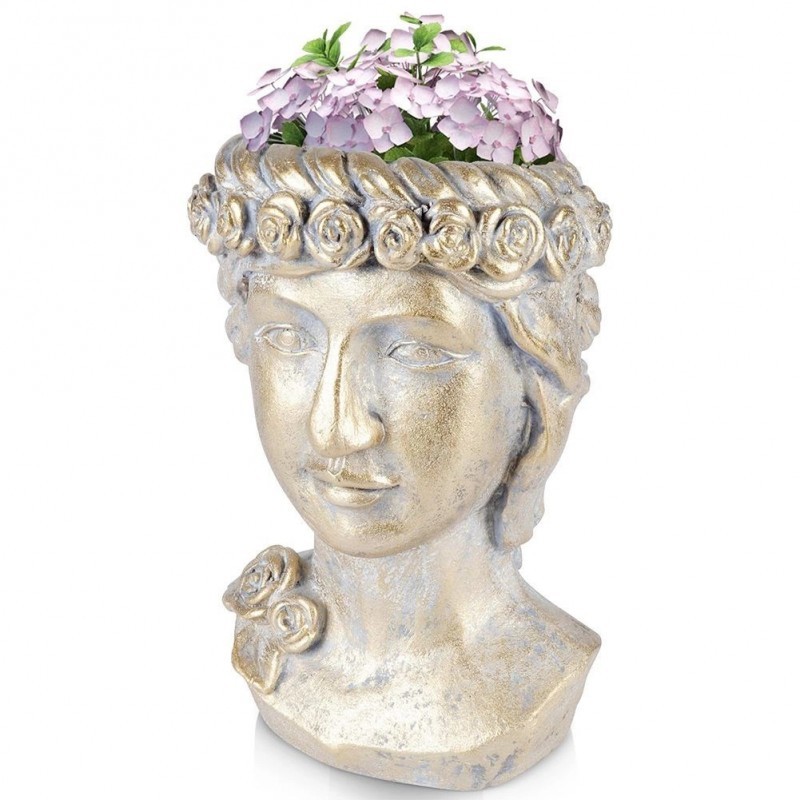 Lillepoti kate kuldne pea 33 cm | FreshDesign.ee