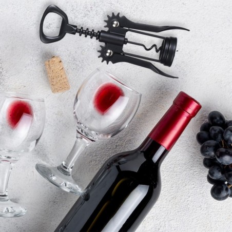 Pudeliavaja metall must 16 cm | FreshDesign.ee