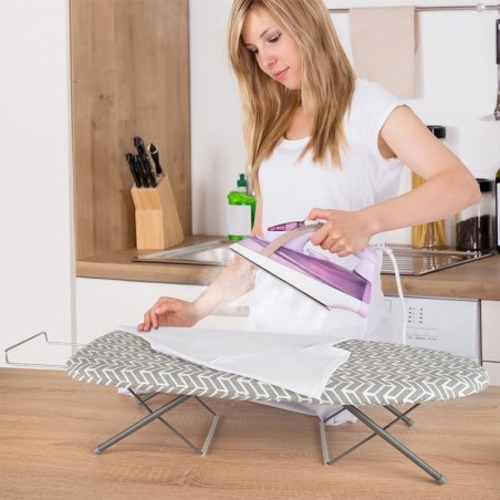 Puuvillane triikimislaua kate, hall, 77x31 cm