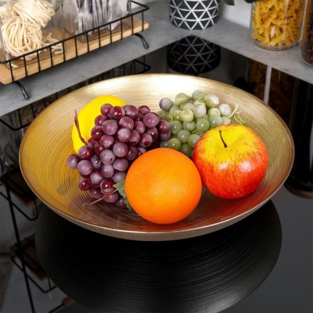 Lame klaaskauss kuldne 30 cm, 2.2 l | FreshDesign.ee