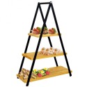 Serveerimisalus 3-kordne, bambus, 38x16.5x53 cm | FreshDesign.ee