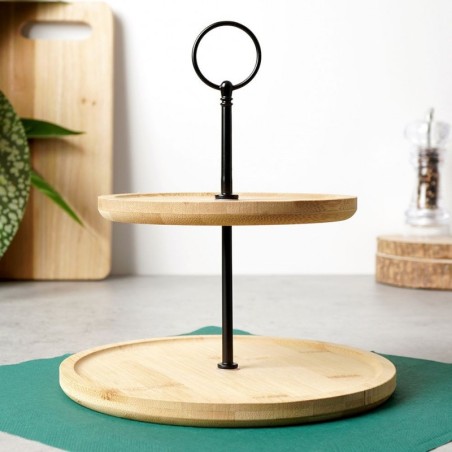 Serveerimisalus bambus, 2 korrust | FreshDesign.ee