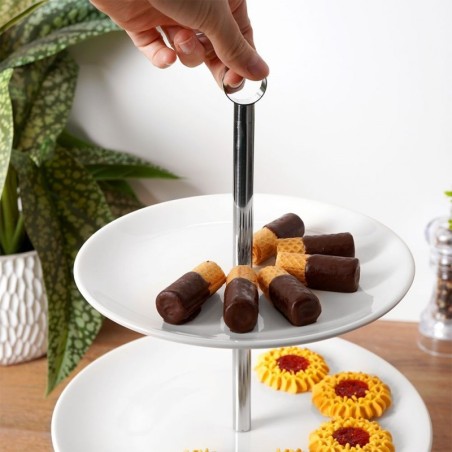 Serveerimisalus, portselan, 2 korrust | FreshDesign.ee