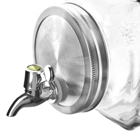 Kraaniga klaasist jooginõu 3.5 l külmkappi | FreshDesign.ee