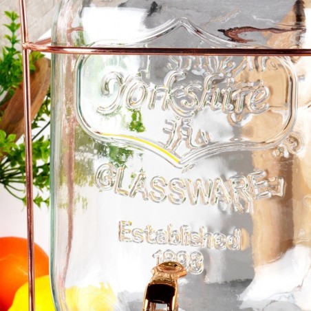 Kraaniga joogianum koos alusega 3,8 l, kuldne | FreshDesign.ee