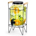 Kraaniga joogianum koos alusega 3,8 l, must | FreshDesign.ee