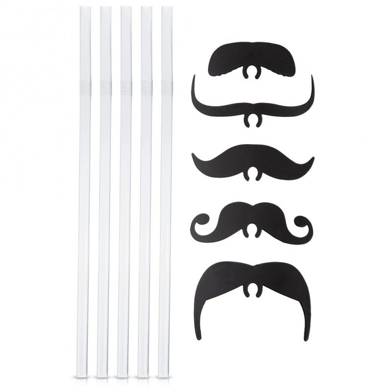 Vurrudega katkised joogikõrred, 5 tk. | FreshDesign.ee