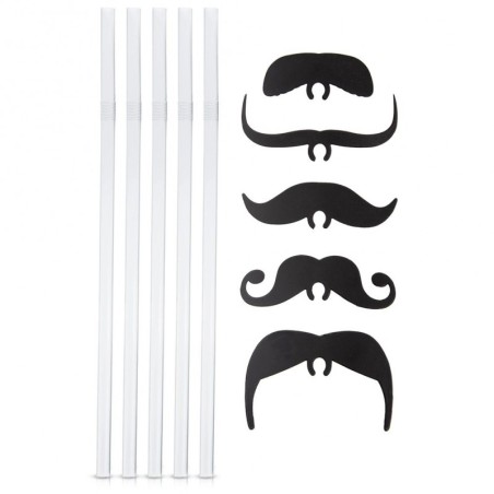 Vurrudega katkised joogikõrred, 5 tk. | FreshDesign.ee