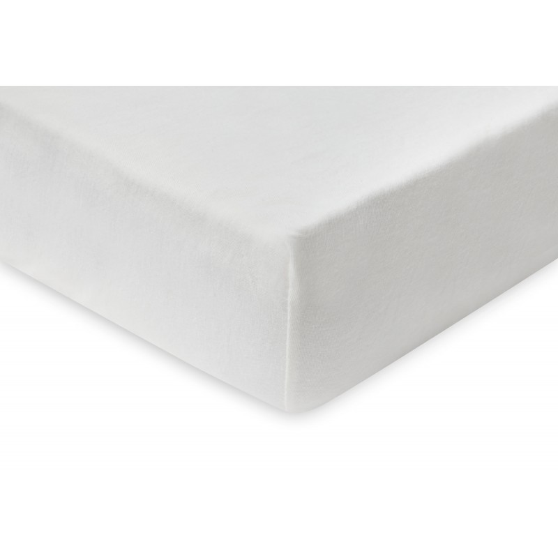 Kummiga lina jersey puuvill, 70x140 cm, ivory | FreshDesign.ee