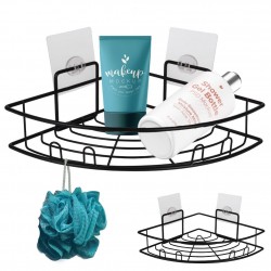 Vannitoa dušši nurgariiul, metall, must