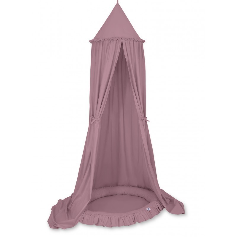 Baldahhiin + pesa mängumatt, pastell violett | FreshDesign.ee