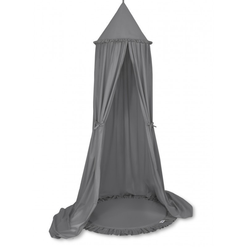 Baldahhiin + mängumatt, tumehall | FreshDesign.ee