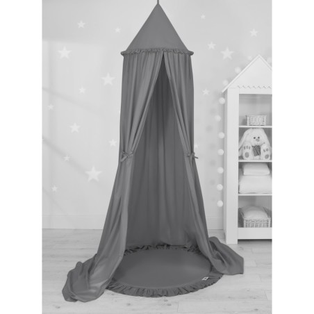 Baldahhiin + mängumatt, tumehall | FreshDesign.ee