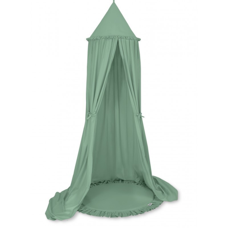 Baldahhiin + mängumatt, pastell roheline | FreshDesign.ee