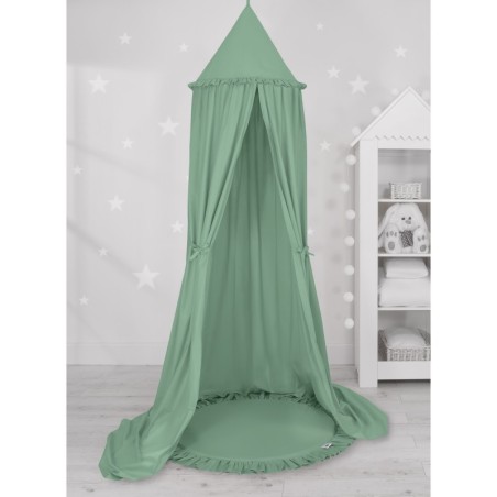 Baldahhiin + mängumatt, pastell roheline | FreshDesign.ee