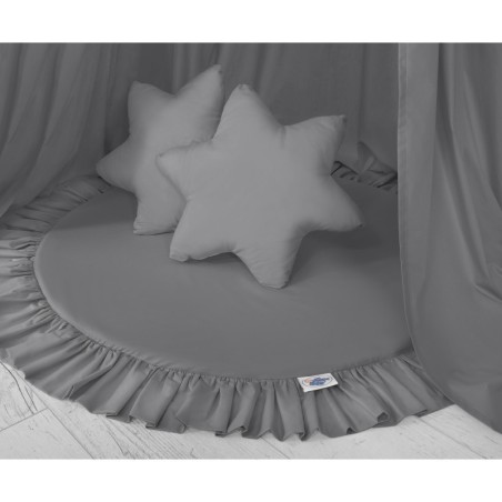 Baldahhiin + mängumatt + padjad, tumehall | FreshDesign.ee