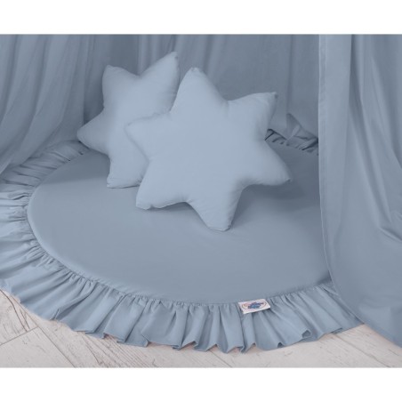 Baldahhiin + mängumatt + padjad, pastell sinine | FreshDesign.ee
