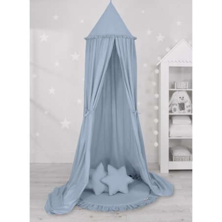 Baldahhiin + mängumatt + padjad, pastell sinine | FreshDesign.ee