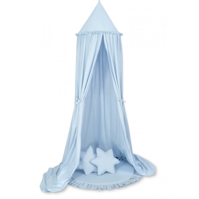 Baldahhiin + mängumatt + padjad, helesinine | FreshDesign.ee