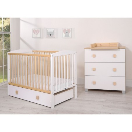 Beebivoodi 120x60 cm Leonardo, valge | FreshDesign.ee