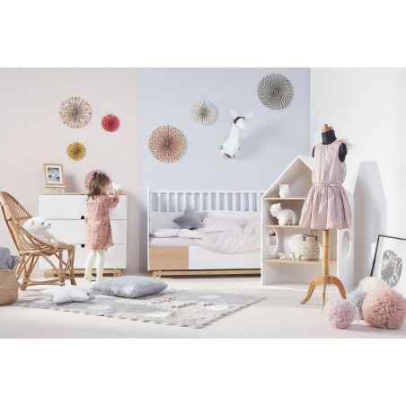 Võrevoodi/ juuniorvoodi 70x140 alumise sahtliga | FreshDesign.ee