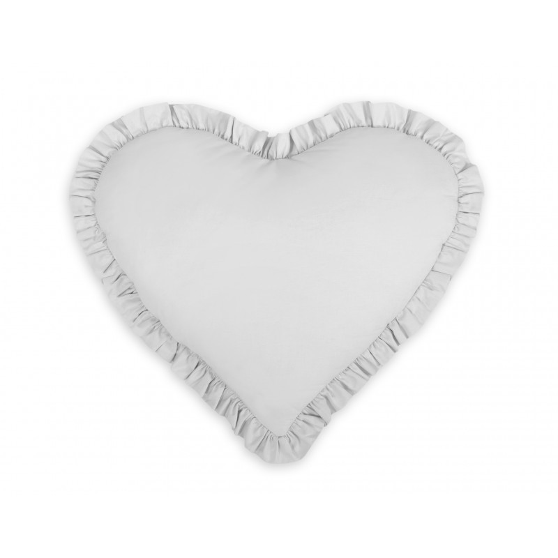 Dekoratiivpadi Süda, hall | FreshDesign.ee