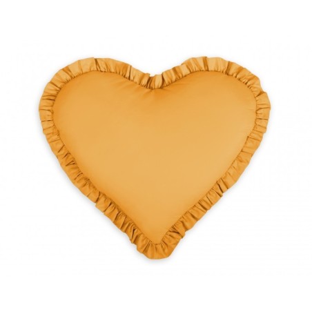 Dekoratiivpadi Süda, sinepikollane | FreshDesign.ee