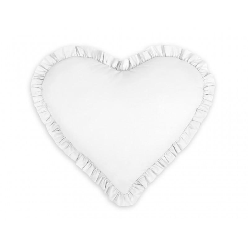 Dekoratiivpadi Süda, valge | FreshDesign.ee