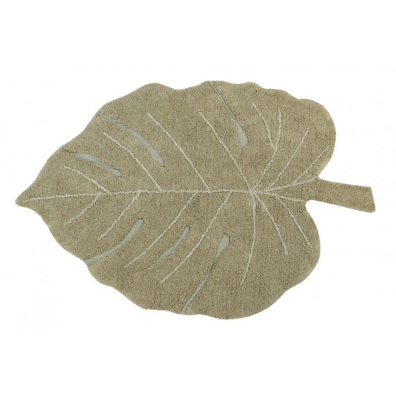 Pestav vaip Monstera Olive 120x180 cm | FreshDesign.ee