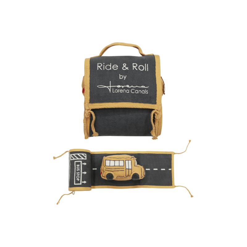 Pehme mängubuss koos rajaga Ride&Roll | FreshDesign.ee