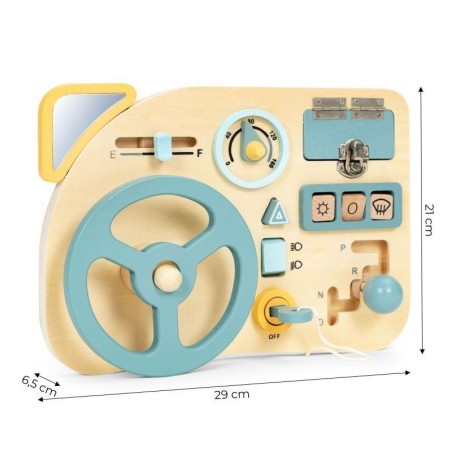 Puidust tegelustahvel rooliga | FreshDesign.ee