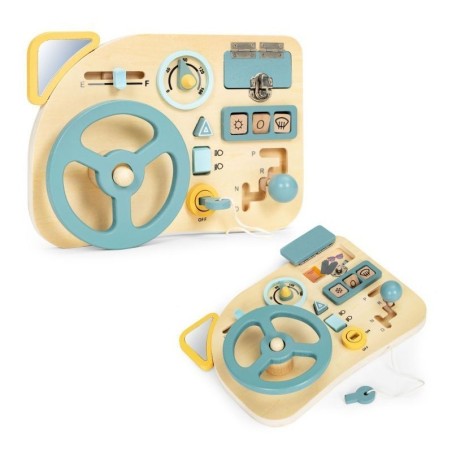 Puidust tegelustahvel rooliga